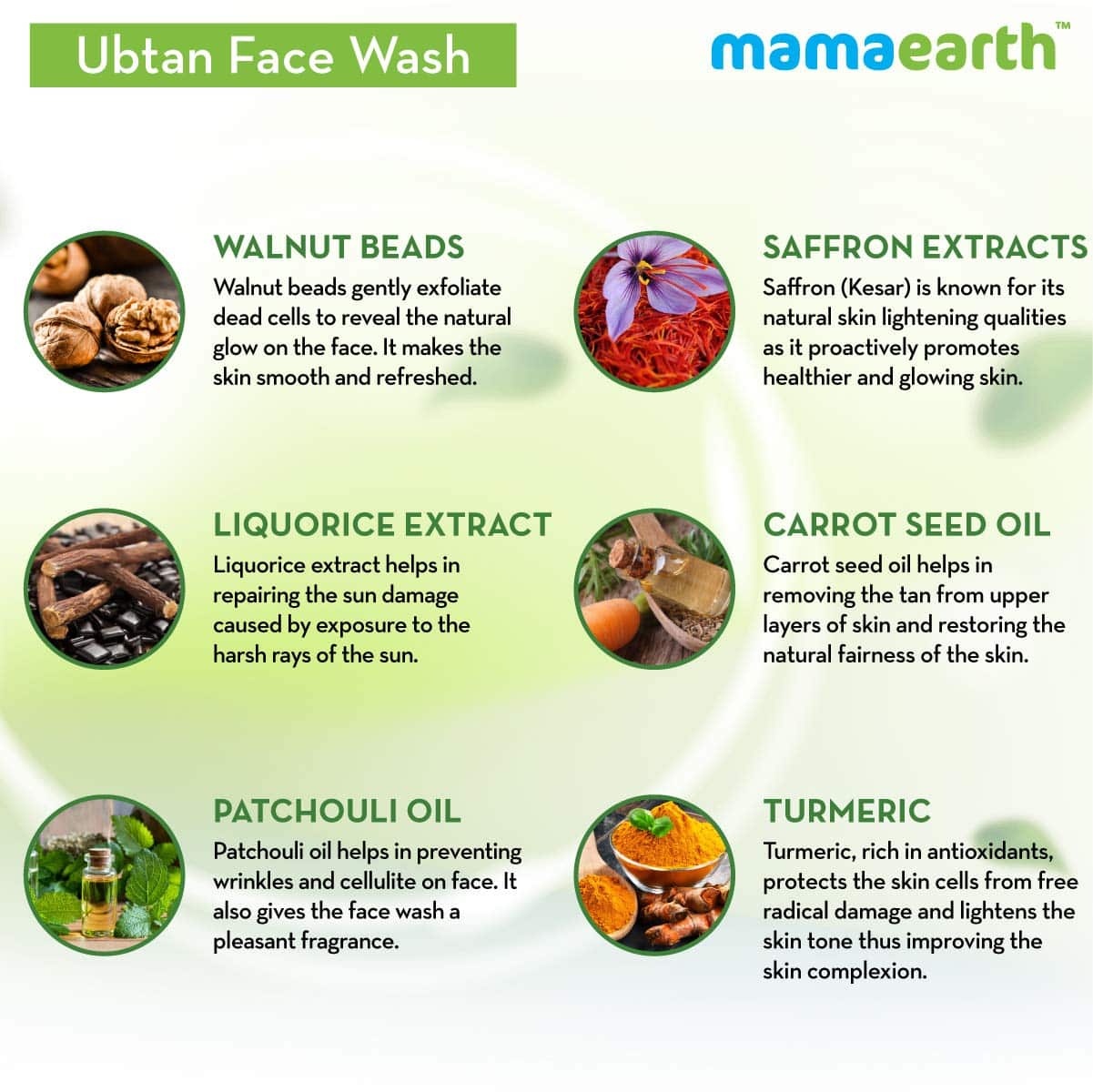 mamaearth ubtan face wash benefits in hindi