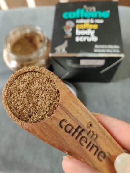Image describing the contents of mCaffeine Exfoliating Coffee Body Scrub
