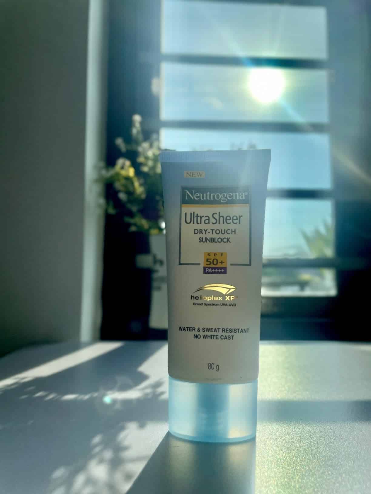 Neutrogena Ultra Sheer Sunscreen SPF 50+ Review
